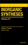 Inorganic Syntheses, Volume 37. Edition No. 1- Product Image