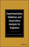 Experimentation, Validation, and Uncertainty Analysis for Engineers. Edition No. 4- Product Image
