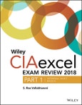 Wiley CIAexcel Exam Review 2018, Part 1. Internal Audit Basics- Product Image