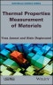 Thermal Properties Measurement of Materials. Edition No. 1 - Product Thumbnail Image
