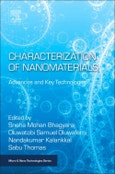 Characterization of Nanomaterials. Advances and Key Technologies. Micro and Nano Technologies- Product Image