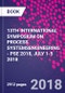 13TH INTERNATIONAL SYMPOSIUM ON PROCESS SYSTEMSENGINEERING - PSE 2018, JULY 1-5 2018 - Product Image