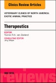 Therapeutics, An Issue of Veterinary Clinics of North America: Exotic Animal Practice. The Clinics: Veterinary Medicine Volume 21-2- Product Image