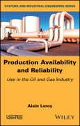 Production Availability and Reliability. Use in the Oil and Gas industry. Edition No. 1- Product Image