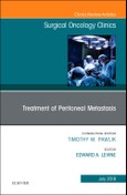Treatment of Peritoneal Metastasis, An Issue of Surgical Oncology Clinics of North America. The Clinics: Surgery Volume 27-3- Product Image