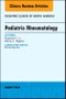 Pediatric Rheumatology, An Issue of Pediatric Clinics of North America. The Clinics: Internal Medicine Volume 65-4 - Product Image