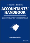 Accountants' Handbook. 2013 Cumulative Supplement. 12th Edition- Product Image