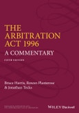 The Arbitration Act 1996. A Commentary. Edition No. 5- Product Image