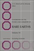 Handbook on the Physics and Chemistry of Rare Earths. Including Actinides. Volume 54- Product Image