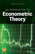 An Introduction to Econometric Theory. Edition No. 1- Product Image