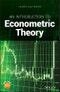 An Introduction to Econometric Theory. Edition No. 1 - Product Thumbnail Image