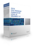 CFA Program Curriculum 2019 Level III Volumes 1-6 Box Set. CFA Curriculum 2019- Product Image