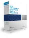 CFA Program Curriculum 2019 Level II Volumes 1-6 Box Set. CFA Curriculum 2019- Product Image