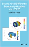 Solving Partial Differential Equation Applications with PDE2D. Edition No. 1- Product Image