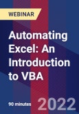 Automating Excel: An Introduction to VBA - Webinar (Recorded)- Product Image