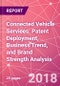 Connected Vehicle Services: Patent Deployment, Business Trend, and Brand Strength Analysis - Product Thumbnail Image