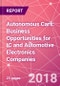 Autonomous Cars: Business Opportunities for IC and Automotive Electronics Companies - Product Thumbnail Image