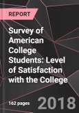 Survey of American College Students: Level of Satisfaction with the College- Product Image