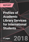 Profiles of Academic Library Services for International Students- Product Image