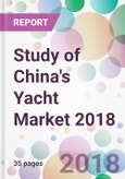 Study of China's Yacht Market 2018- Product Image