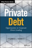 Private Debt. Opportunities in Corporate Direct Lending. Edition No. 1. Wiley Finance- Product Image