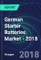 German Starter Batteries Market - 2018 - Product Thumbnail Image