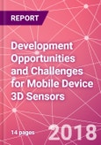 Development Opportunities and Challenges for Mobile Device 3D Sensors- Product Image