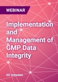 Implementation and Management of GMP Data Integrity - Webinar- Product Image