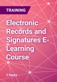 Electronic Records and Signatures E-Learning Course- Product Image