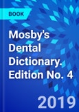 Mosby's Dental Dictionary. Edition No. 4- Product Image