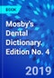 Mosby's Dental Dictionary. Edition No. 4 - Product Thumbnail Image