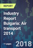 Industry Report Bulgaria: Air transport 2014- Product Image