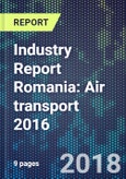 Industry Report Romania: Air transport 2016- Product Image