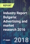 Industry Report Bulgaria: Advertising and market research 2016 - Product Thumbnail Image