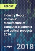 Industry Report Romania: Manufacture of computer electronic and optical products 2016- Product Image