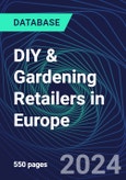 DIY & Gardening Retailers in Europe- Product Image