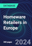 Homeware Retailers in Europe- Product Image