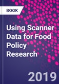 Using Scanner Data for Food Policy Research- Product Image