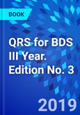QRS for BDS III Year. Edition No. 3- Product Image