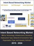Intent Based Networking Market: IBN by Technology, Infrastructure (Hardware, Software, Components, Services), Solutions, Deployment Type, Network (WAN, MAN, LAN, PAN) and Connection (3G, LTE, 5G), Organization Type, and Industry Verticals 2019–2024- Product Image