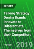 Talking Strategy: Denim Brands Innovate to Differentiate Themselves from their Competitors- Product Image