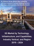5G Market by Technology, Infrastructure, and Capabilities (Network Slicing, Mobile Edge Computing, Smart Antennas), Industry Vertical, and Region 2019-2024- Product Image
