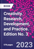 Creativity. Research, Development, and Practice. Edition No. 3- Product Image