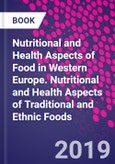 Nutritional and Health Aspects of Food in Western Europe. Nutritional and Health Aspects of Traditional and Ethnic Foods- Product Image