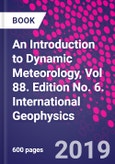 An Introduction to Dynamic Meteorology, Vol 88. Edition No. 6. International Geophysics- Product Image