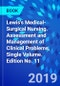 Lewis's Medical-Surgical Nursing. Assessment and Management of Clinical Problems, Single Volume. Edition No. 11 - Product Image