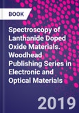 Spectroscopy of Lanthanide Doped Oxide Materials. Woodhead Publishing Series in Electronic and Optical Materials- Product Image