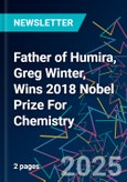 Father of Humira, Greg Winter, Wins 2018 Nobel Prize For Chemistry- Product Image