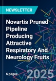 Novartis Pruned Pipeline Producing Attractive Respiratory And Neurology Fruits- Product Image