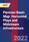 Permian Basin Map: Horizontal Plays and Midstream Infrastructure - Product Thumbnail Image